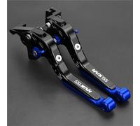 Motorcycle Adjustable Brake Clutch Levers 7/8''22mm Handlebar grips ends Handle bar For YAMAHA NVX155 AEROX155 NVX 155 2017 2018(Blue 11)