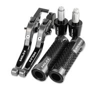Motorcycle Adjustable Brake Clutch Levers for 640LC4 640 LC4 2003 2004 2005 2006 Accessories Motorcycle Aluminum Brake Clutch Levers & 7/8 22/24MM Hand Grips Ends Parts(A9)