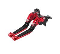Motorcycle Adjustable Brakes Lever CNC Folding Extendable Brake Clutch Compatible with Rebel CM300 CM500 CMX500 CMX300 2017-2023(Red)