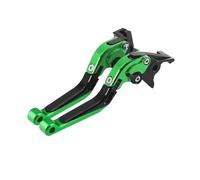 Motorcycle Adjustable Brakes Lever CNC Folding Extendable Brake Clutch Compatible with Rebel CM300 CM500 CMX500 CMX300 2017-2023(Green)