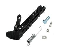 Motorcycle Adjustable Kick Stand Vehicle Side Support Frame Modification Accessories Stand(Black)