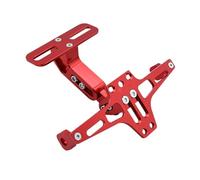 motorcycle Adjustable License Plate Holder Motorcycle License Plate Holder Bracket Suitable For Yamaha MT07 MT09 MT10 Suitable For 888 849 851 749 898 1198(Red)
