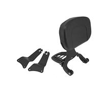 Motorcycle Adjustable Multi-Purpose Driver Passenger Backrest For Harley Softail FLSTC Heritage Sportster XL Touring Street Glide Rear Seat Cover(C)