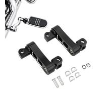 Motorcycle Adjustable Passenger Footpegs Mount Kit Highway Pegs Male Foot Peg Clamp Support Extensions Bracket For Harley