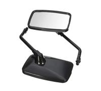 Motorcycle adjustable rearview mirror A Pair Of Rectangular Motorcycle Rearview Mirrors Mirror Lenses Turn Signal Side Mirror Rearview Mirror, Reversing Mirror Lenses