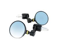 Motorcycle adjustable rearview mirror Handlebar Mirrors Side Mirrors Bar End Mirrors Left Or Right Blind Spot Rearview Mirror Glass Rearview Mirror Lens(G Dorsoduro l)