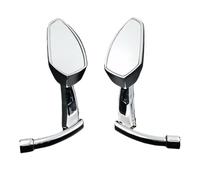 Motorcycle adjustable rearview mirror Motorcycle 8mom 10MM Rearview Mirror For For For Helicopter Travel Invisible Motorcycle Rearview Mirror(Chrome)