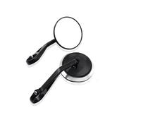 Motorcycle adjustable rearview mirror Motorcycle Handlebar Handle Bar Rearview Side Mirrors Bar End Mirror Kit For Speed Triple 1200 RS RR Speed Twin 1200 Speed 400(Round)