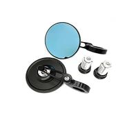 Motorcycle adjustable rearview mirror Motorcycle Rearview Mirror Round 7/8 Inch Handlebar End Motorcycle Side 2 Pieces/Pair wing mirror cover accessories