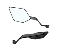 Motorcycle adjustable rearview mirror Suitable For XSR 900 2022-2025 Rearview Mirror Street Car Mirror Fixed Wing Rotating Side Mirror Motorcycle Accessories(BLACK-White mirror)
