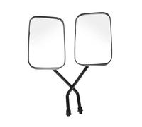 Motorcycle adjustable rotating rearview mirror Extra Large Rearview Mirror Motorcycle Mount Thread Mirrors Reflector Black Glass Adjustable Small Round Car Reverse Auxiliary