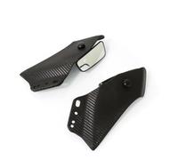 Motorcycle Adjustable Side Spoiler Fairing With Rearview Mirror For CBR650R CBR 650 R CBR650 R 2019-2022(Black-f)