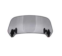 Motorcycle Adjustable Spoiler Clamp-On Windscreen Deflector For Kymco For Agility 125 For Downtown 2017(A big size)