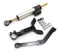 Motorcycle Adjustable Steering Damper Stabilizer Bracket Kit Retrofit Parts For Triumph STREET TRIPLE 765 S/R RS 2017 2018 2019 2020 2021 2022