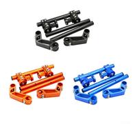 Motorcycle Adjustable Tap Handlebar Aluminum Alloy for Offroad Enthusiasts, Built for Comfort and Improved Handling (Orange)