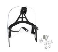 Motorcycle Adjustable Windshield Windscreen Wind Deflector GPS Mount Navigation Bracket For Honda DAX 125 For ST125 For DAX125 2022-2023,Windshield Front