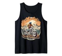 Motorcycle adventure - freedom & wilderness on two wheels Tank Top