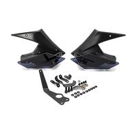 Motorcycle Aerodynamic Deflector For Z900 Z 900 2020 2021 Side Downforce Bare Front Spoiler Fairing accessories(Rosso)