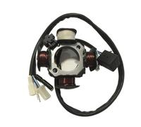 Motorcycle AG100 Engine Inner Rotor Ignition Stator Magneto Coil For SUZUKI 100cc AG 100 V100 32101-41D01 In 4 Pole Switch Plug