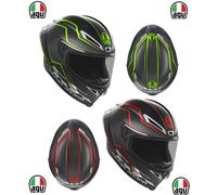 AGV Pista GP RR Performante Carbon Helmet, black-green, size L