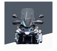 Motorcycle Air Deflector For CFMOTO For 800 MT For 800MT MT800 Modified Windshield Heightened Windshield Scooter Chest Protector Imported(B Transparent 51cm)