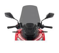 Motorcycle Air Deflector For QJ For Moto ATR160 Heightened And Widened Windshield New Front Wind shield New Motorcycle Windshield(Style 2 Gray 20CM)