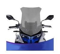 Motorcycle Air Deflector For VOGE For DS525X 525DSX 2023 Modified Front Windshield Heightening And Widening Imported Windshield Motorcycle Accessories(Grey 57cm)