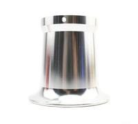 Motorcycle Air Filter 50mm Performance Intake Cup For PWK 21-34mm Carburetor Motocross for atv Moped Rust Resistant Red(Silver)