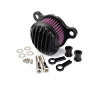 Motorcycle Air Filter Cleaner Intake Filter System Kit Fit For Harley Sportster XL883 XL1200C 48 72 Forty Eight Seventy Two 91-2024(Black-red)