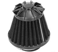 Motorcycle Air Filter for ATV Motocross Engine - Red/Blue/Black Mushroom Head Induction Kit fit for Most Motorcycles, High Air Flow &(Black)