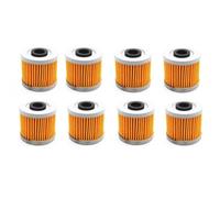 Motorcycle Air Filter For ZONTES G1-125 G2-125 U-125 U1-125 U-150 U1-150 U1-155 GK125 Motorcycle Engine Air Filter Cleaner Intake Element Oil Filters Air Intake Filter(8pcs Oil Filters)