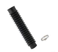 Motorcycle Air Filter Hose Tube, Black, For ATV Side-By-Side UTV Intake Systems, 1 Pack