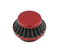 motorcycle air filter Motorcycle 42mm Air Filter With Connector Fit For Engine Pocket Bike Moped Mini Moto Scooter Quad ATV Dirt Replacement(Red Air Filter)