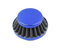 motorcycle air filter Motorcycle 42mm Air Filter With Connector Fit For Engine Pocket Bike Moped Mini Moto Scooter Quad ATV Dirt Replacement(Blue Air Filter)