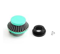 motorcycle air filter Motorcycle 42mm Air Filter With Connector Fit For Engine Pocket Bike Moped Mini Moto Scooter Quad ATV Dirt Replacement(Green set)