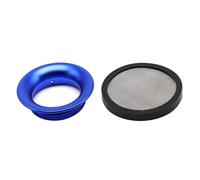 Motorcycle Air Filter Pod 50/55mm Carburetor Donut Flat Funnel Air Filter PWK21-30mm PE 28 30mm Fit For VM For TM 32 34mm Motorbike Air Filters(55mm blue set)