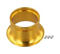 Motorcycle Air Filter Wind Cup Carburetor Part 55mm, Fit For OKO 2430 and For Keihin, Suitable for 24/26/28/30mm Carburetor Diameters, Aluminum Alloy Build (Gold)
