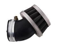 Motorcycle Air Filters 28mm 32mm 35mm 38mm 42mm Universal ATV Straight Curved Right Air Filter Cleaner Air Filter(Curved 38mm)