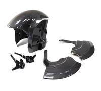 Motorcycle Air Heat Deflector Air Deflector For S1000RR/R M1000RR/R S1000XR 2019-2024 Motorcycle Front Mudguard Wheel Cover Fairing Kit su&itable ABS Accessories