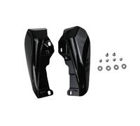 Motorcycle Air Heat Shield Trim Deflector for Harley Touring CVO Street/Road Glide 2023-2024 (Black)