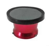 Motorcycle Air Intake Filter High Flow Cone Style Wind for Horn Cup for ATV for Quad Scooter Dirt Bike Moped Carburetor 50mm Inlet Mesh(red)
