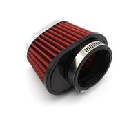 Motorcycle Air Intake Filter Sport Moped Parts Filters 51mm 55mm 60mm Cleaner For Carburetor Scooter Accessories Air Filter(60mm-Red)