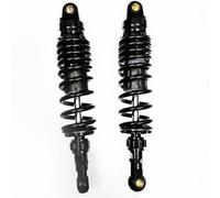 Motorcycle Air Shock 1Pair 305mm 320mm 330mm 340mm 345mm 350mm 365mm 8mm Spring Motorcycle Shock Absorber Adjust Rear Suspension for