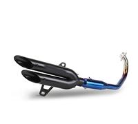Motorcycle Ak Exhaust Muffler For FZ300 FORZA300 Motorbike Escape Slip On