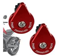 Motorcycle Aluminium Passenger Foot Pegs Foldable Comfort Accessory