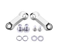 Motorcycle Aluminium Screw Bracket Front Mirror Extension Rack Accessorie Alloy Rearview Extend Accessories Support Bracket(GARY)