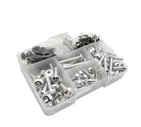 Motorcycle Aluminium Windscreen Fairing Bolt Nut Screw Fastener Clip For Versys 650 KLZ1000 Z400 Power Tool(Onecolor)