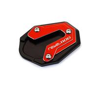 Motorcycle aluminum alloy side stand pad expander For HON@&DA REBEL1100 DCT 2023 For CCMX1100 Rebel 1100 M T 2020-2024 Motorcycle Kickstand Foot Side Stand Pad Plate Tire Valve Caps(T-5)