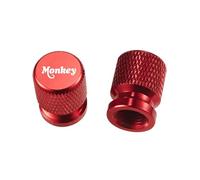 Motorcycle aluminum alloy valve cap For Hon@&da Monkey Z125 Z120 Z 120 125 Monkey125 DAX125 2018 2019 2020-2025 2PCS New Motorcycle Wheel Tire Valve Caps(Ww-7)