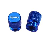 Motorcycle aluminum alloy valve cap For Hon@&da Monkey Z125 Z120 Z 120 125 Monkey125 DAX125 2018 2019 2020-2025 2PCS New Motorcycle Wheel Tire Valve Caps(Ww-2)